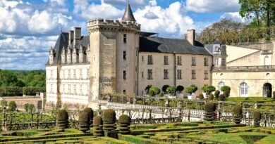Château de Villandry i Loiredalen – trädgårdskonst och tidlös elegans