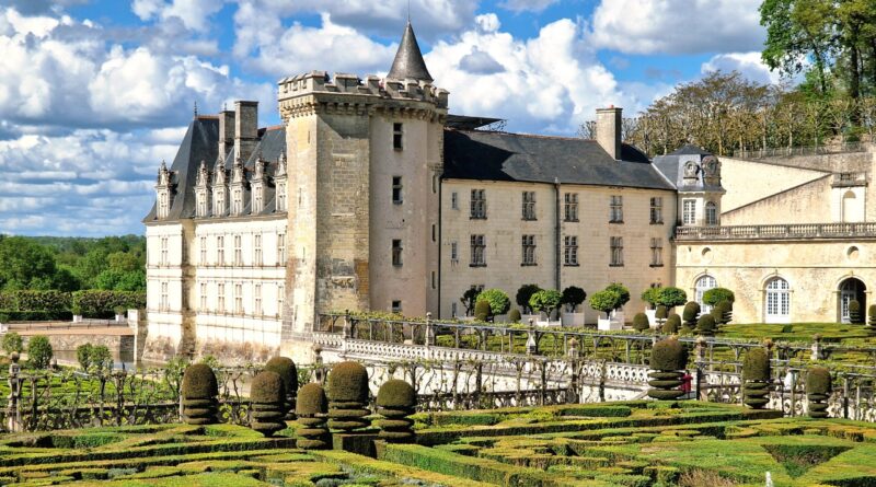 Château de Villandry i Loiredalen – trädgårdskonst och tidlös elegans
