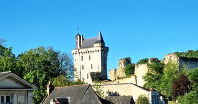 Château de Chinon – historia, utsikter och fransk småstadsidyll